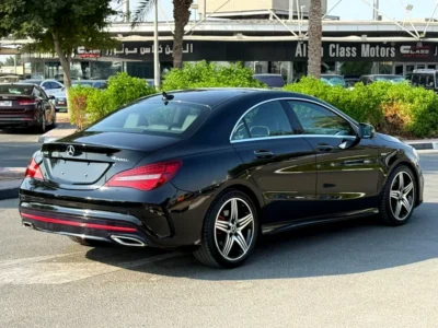 2019 Mercedes-Benz CLA CLA250 4 Cylinder Petrol Engine Black Sedan GCC Specs