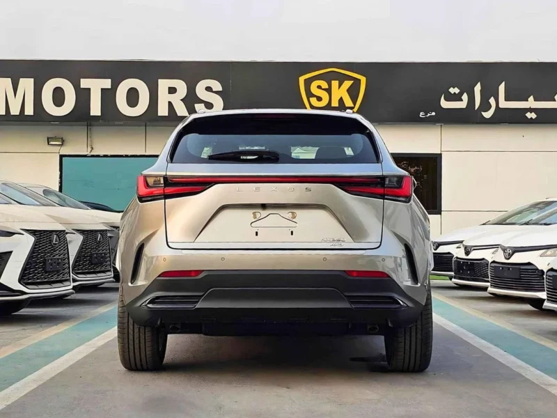 2025 Lexus NX350 ELITE TURBOCHARGED 2.4L 4 Cylinders Engine Grey Red SUV