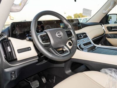 2025 Nissan Patrol SE V6 Cylinder Petrol Engine Black Beige SUV GCC Specs