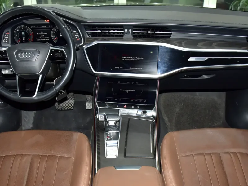 2021 Audi A6 S-line 4 Cylinders Petrol Engine Grey Brown SUV