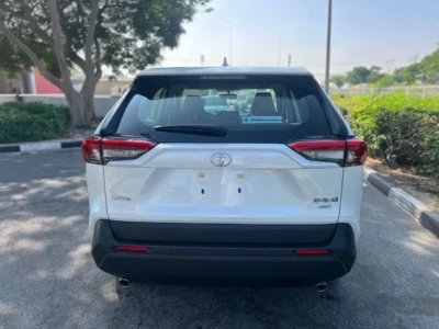 2025 Toyota RAV4 4WD EXR 2.5 Liter 4 Cylinder Petrol Engine White Beige SUV GCC