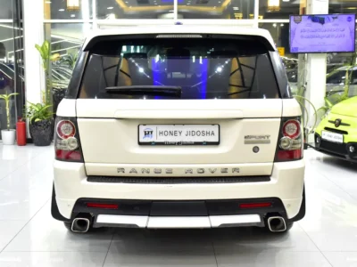 2010 Land Rover Range Rover Sport Supercharged 8 Cylinder White Brown SUV