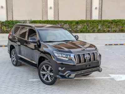 2016 Toyota Prado TXL 4 Cylinders Petrol Engine Black Beige SUV GCC