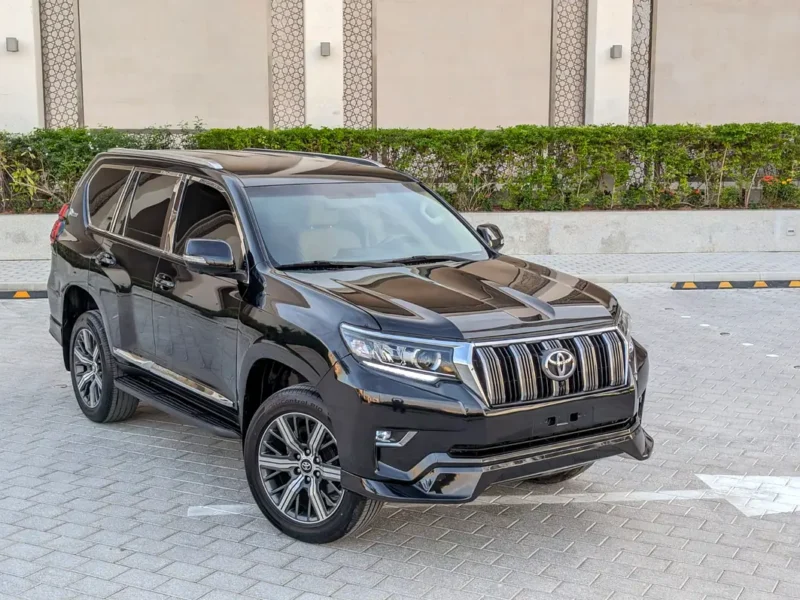 2016 Toyota Prado TXL 4 Cylinders Petrol Engine Black Beige SUV GCC