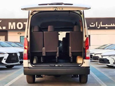 2026 Toyota Hiace HIGHROOF 3.5L 6 Cylinders PETROL AT White Grey Van