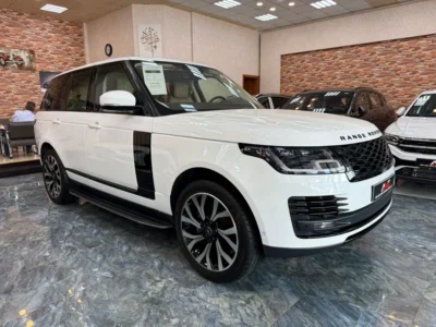 2019 Land Rover Range Rover HSE TOP6 Cylinder Petrol Engine White Beige SUV