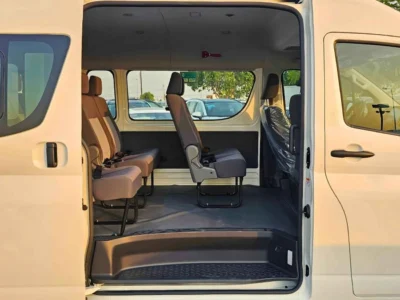 2026 Toyota Hiace HIGHROOF 3.5L 6 Cylinders PETROL AT White Grey Van