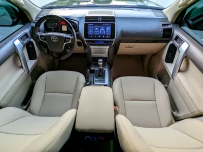 2020 Toyota Prado TXL 6 Cylinder Petrol Engine Black Beige SUV GCC