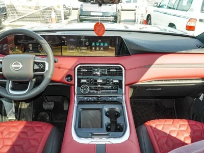 2025 Nissan Patrol PLATINUM V6 Engine Petrol Green Red SUV GCC