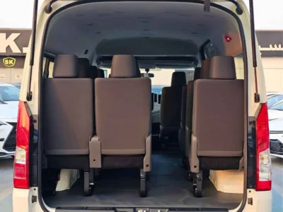 2026 Toyota Hiace HIGHROOF 3.5L 6 Cylinders PETROL AT White Grey Van