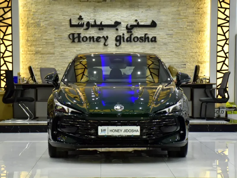 2026 MG MG 7 Deluxe 4 Cylinders Petrol Engine Green Black Sedan GCC
