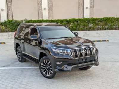 2021 Toyota Prado TXL 4 Cylinders Petrol Engine Black Brown SUV GCC
