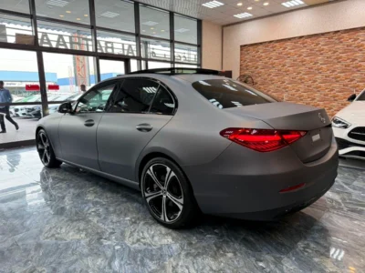 2022 Mercedes-Benz C-Class C300 4 Cylinder Petrol Engine Grey Tan Sedan