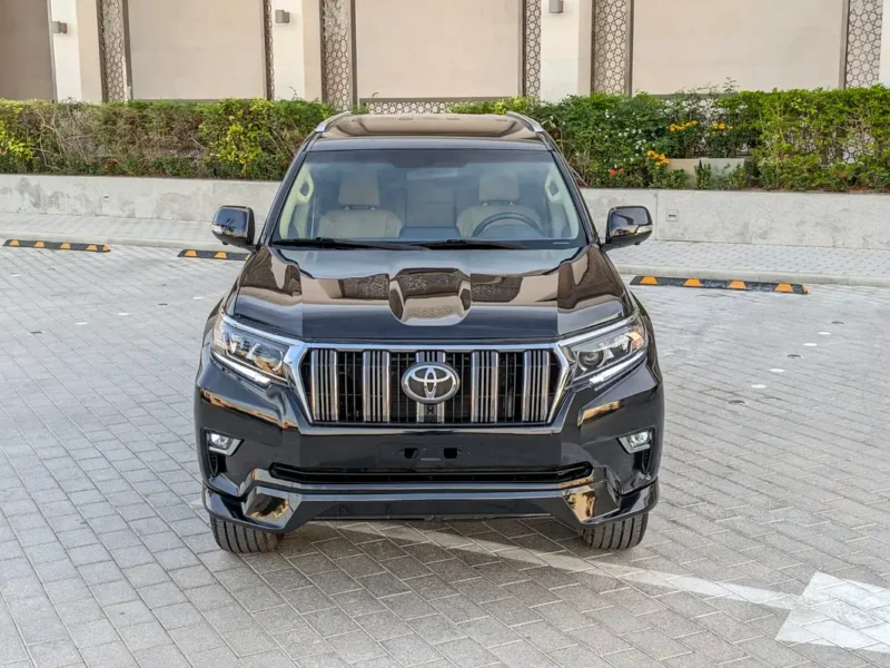 2016 Toyota Prado TXL 4 Cylinders Petrol Engine Black Beige SUV GCC