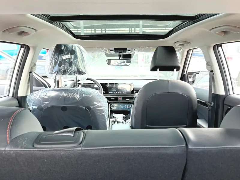 2025 Kia Seltos Luxury Edition 4 Cylinder Petrol Engine White Black SUV