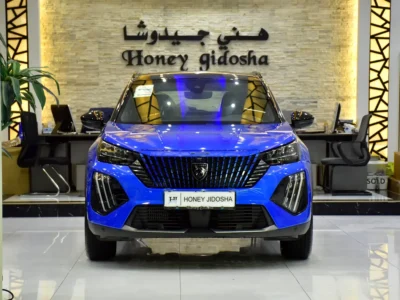 2024 Peugeot 2008 GT Line 3 Cylinder Petrol Engine Blue Black Crossover GCC