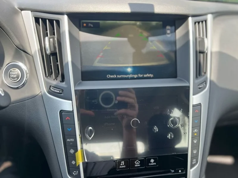 2024 Infiniti Q50 Luxe 3.0 Liters 6 Cylinder Petrol Engine Blue Grey Sedan GCC