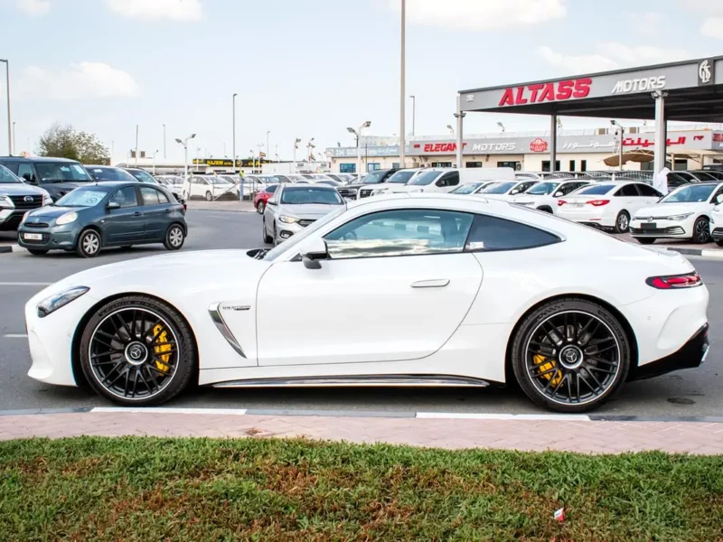 2024 Mercedes-Benz AMG GT 8 Cylinder Petrol Engine White Black Coupe
