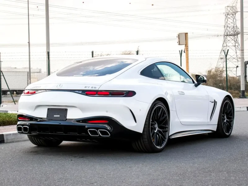 2024 Mercedes-Benz AMG GT 8 Cylinder Petrol Engine White Black Coupe