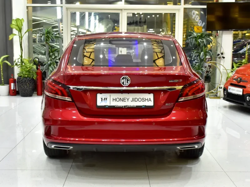 2022 MG MG6 Trophy 4 Cylinder Petrol Engine Red Sedan GCC Specs