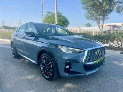 2024 Infiniti QX55 Luxe 2.0 Liter 4 Cylinder Petrol Engine Grey Beige SUV GCC