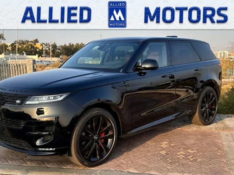 2025 LAND ROVER RANGE ROVER SPORT X DYNAMIC SE 6 Cylinder Black Red SUV