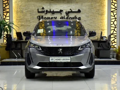2024 Peugeot 5008 GT Line 4 Cylinder Petrol Engine Silver Red SUV GCC Specs