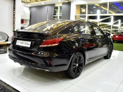 2022 MG MG6 Trophy 4 Cylinder Petrol Engine Black Red Sedan GCC Specs