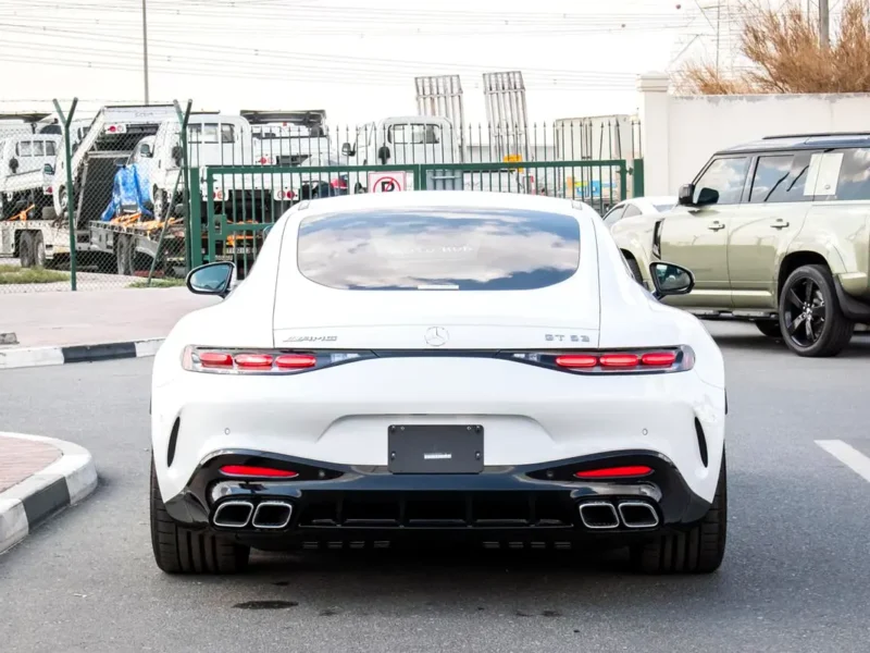 2024 Mercedes-Benz AMG GT 8 Cylinder Petrol Engine White Black Coupe