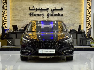 2022 MG MG6 Trophy 4 Cylinder Petrol Engine Black Red Sedan GCC Specs