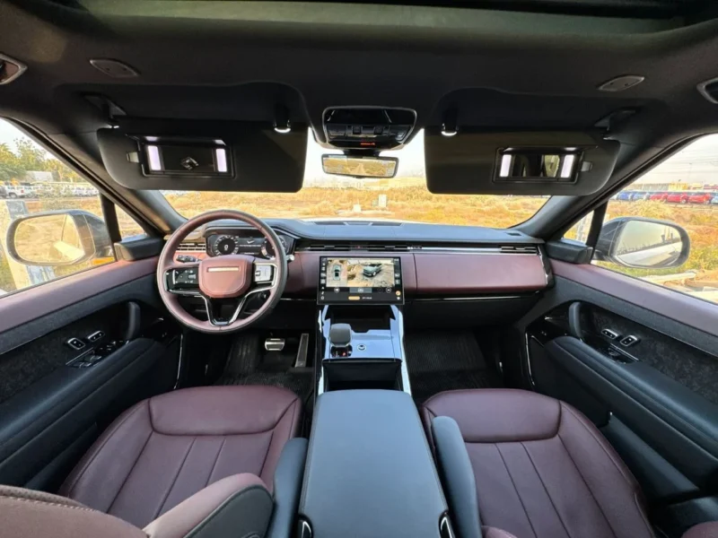 2025 LAND ROVER RANGE ROVER SPORT X DYNAMIC SE 6 Cylinder Black Red SUV