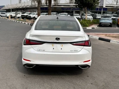 2025 LEXUS ES350 3.5 Liters 6 Cylinder Petrol Engine White Tan Sedan GCC
