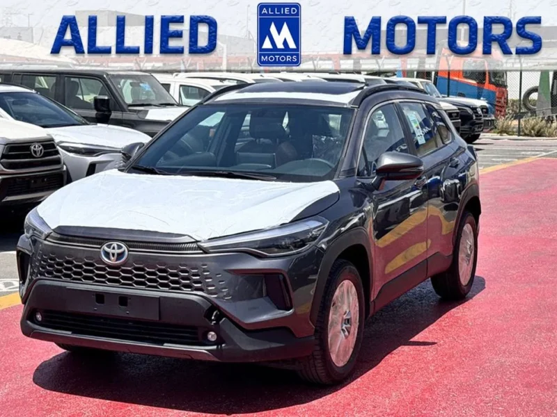 2025 TOYOTA COROLLA CROSS 1.8L 4 Cylinder HYBRID Engine Grey Red SUV