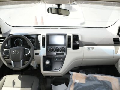 2025 Toyota Hiace GL -High Roof Commuter 3.5L 6 Cylinders MT White Grey