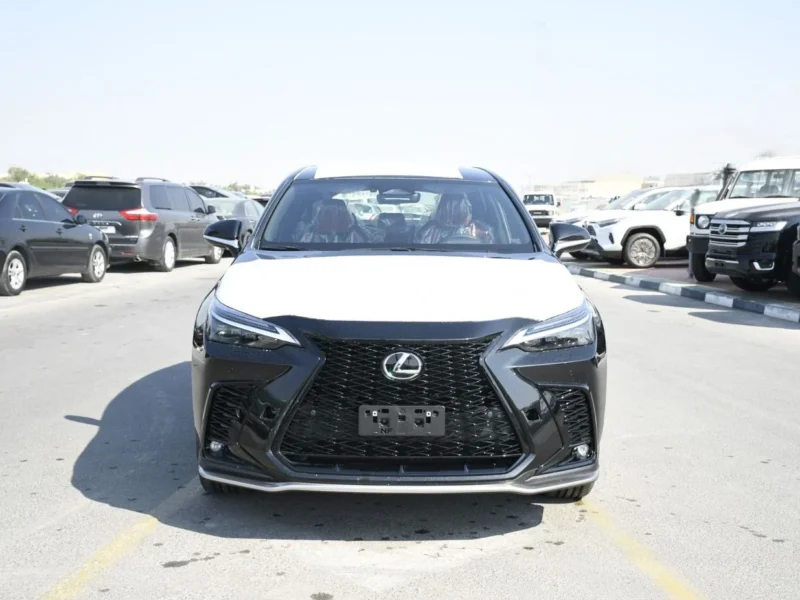 2026 Lexus NX 350 F SPORT 2.4 Liter 4 Cylinder Petrol Engine Black Red SUV