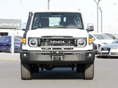 2025 Toyota Land Cruiser 76 Hardtop LX 6 Cylinder Petrol Engine White Brown SUV