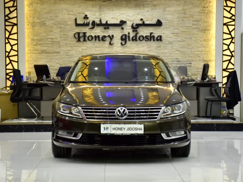 2015 Volkswagen CC Sport 4 Cylinder Petrol Engine Brown Beige Sedan GCC