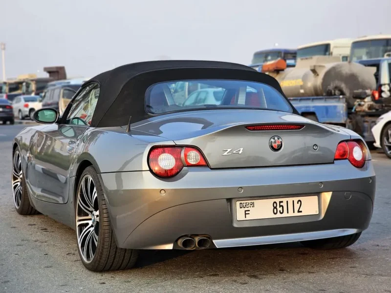 2004 BMW Z4 3.0i 6 Cylinder Petrol Engine Grey Maroon Coupe Manual