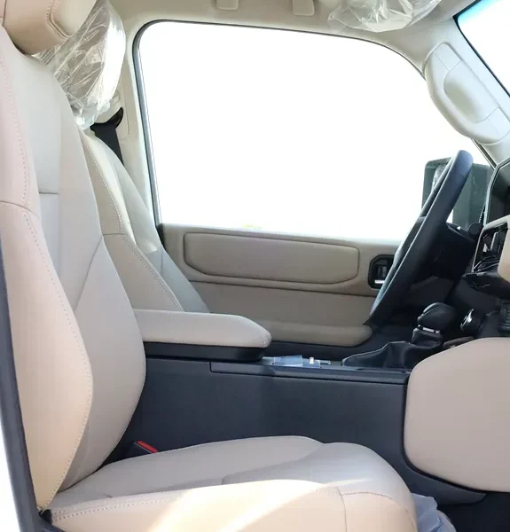 2024 Toyota Prado Other 4 Cylinder Petrol Engine White Beige SUV GCC