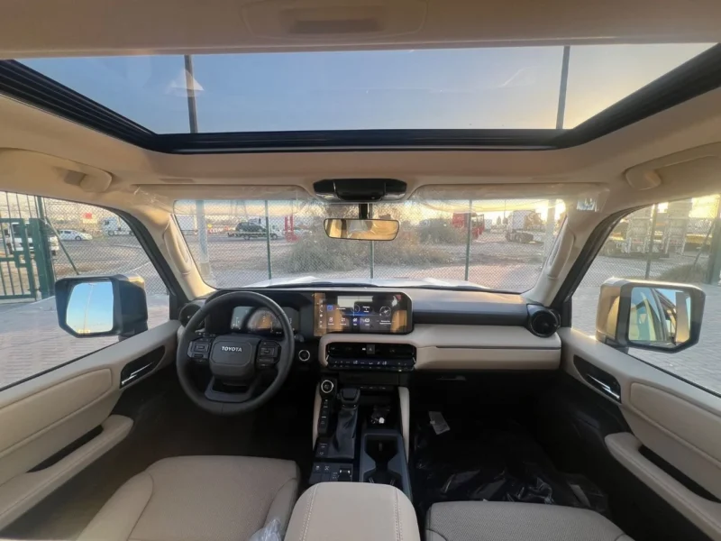 2026 Toyota Prado 2.4 Liters 4 Cylinders Petrol Engine Grey Beige SUV