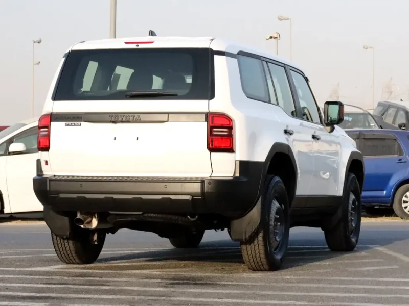 2025 Toyota Prado Other 4 Cylinders Petrol Engine Black SUV GCC Specs