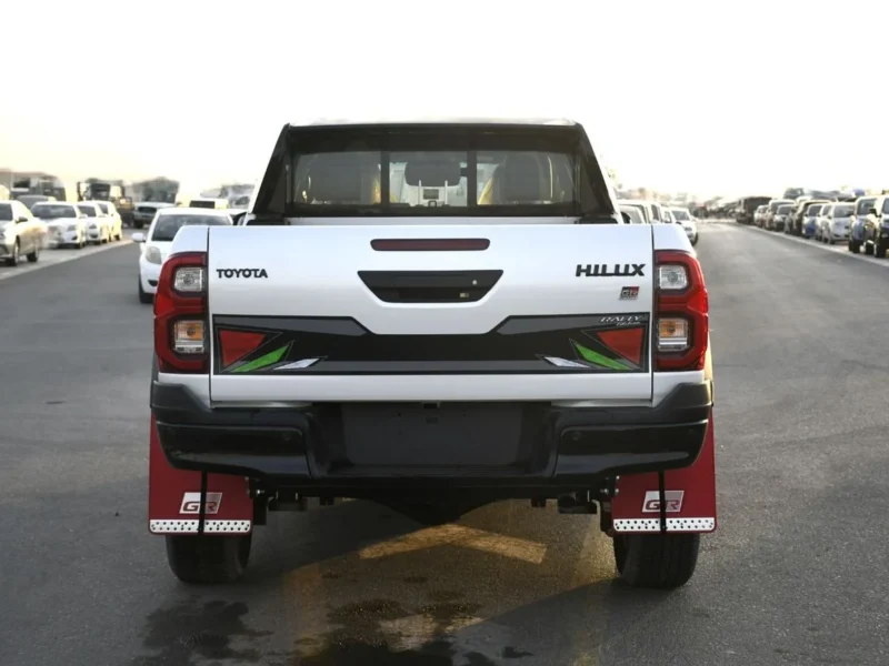 2025 Toyota Hilux 4.0L 6 Cylinder GR Sport Rally Edition Full Option White Black