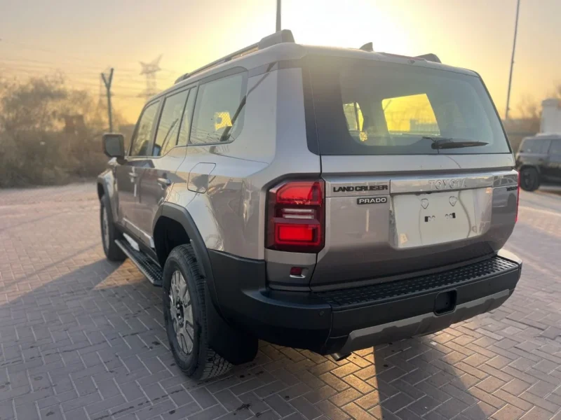 2026 Toyota Prado 2.4 Liters 4 Cylinders Petrol Engine Grey Beige SUV