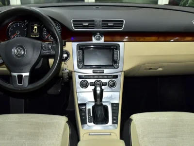 2015 Volkswagen CC Sport 4 Cylinder Petrol Engine Brown Beige Sedan GCC