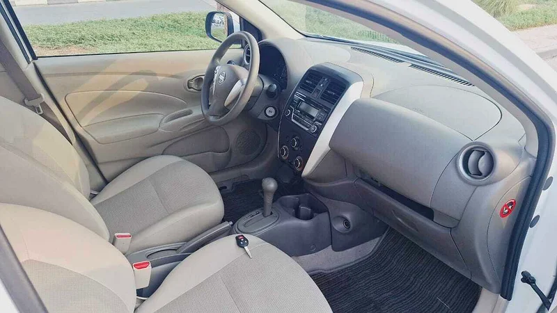 2022 Nissan Sunny Other 4 Cylinder Petrol Engine White Beige Sedan GCC