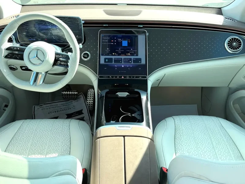2025 Mercedes-Benz EQS 450 4MATIC Electric Grey White Crossover 450 - 550 KM