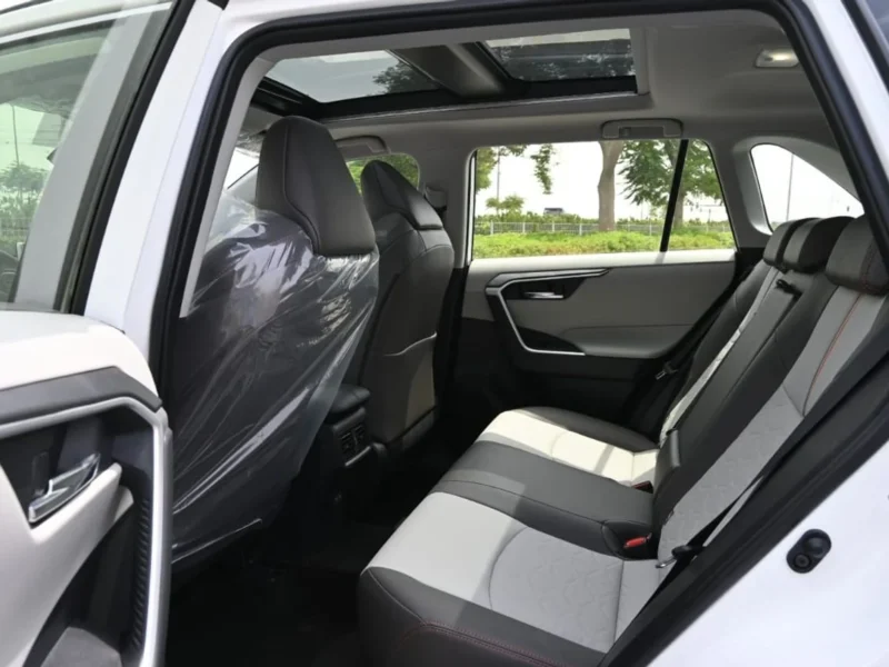 2025 Toyota RAV 4 Adventure 2.5 Liter 4 Cylinder Engine 4WD White Grey SUV