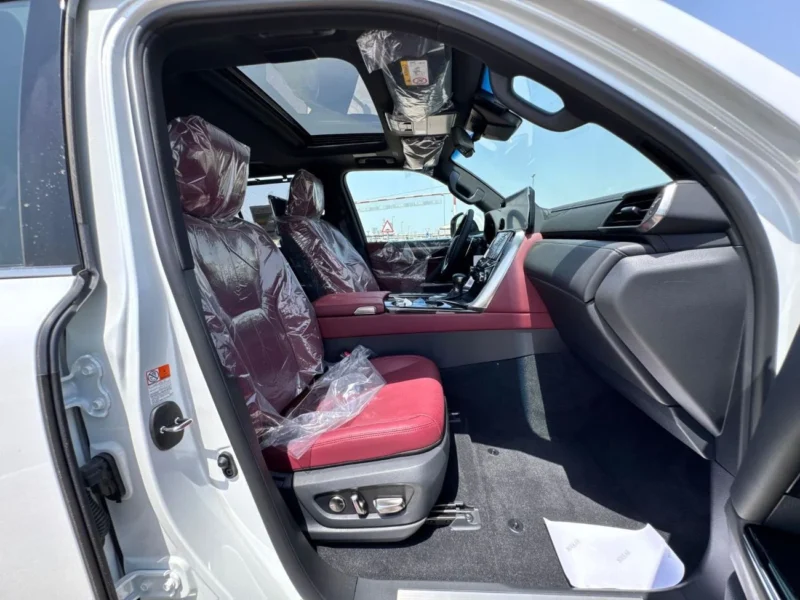 2026 LEXUS LX500d 3.3L 6 Cylinders Engine DIESEL URBAN White Red SUV GCC