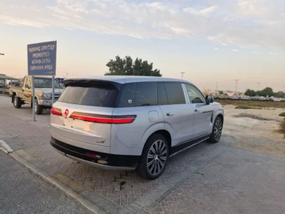 2025 BYD DENZA N9 e3 FLAGSHIP 2.0T Plug-in Hybrid 4 Cylinders Silver White SUV