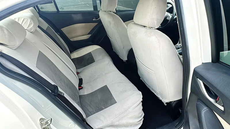 2019 Mazda 3 Other 4 Cylinder Petrol Engine White Beige Sedan GCC Specs